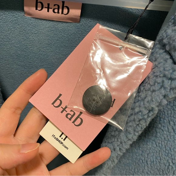 [Brand New] b+ab Teddy Fleece Jacket - Picture 3 of 9